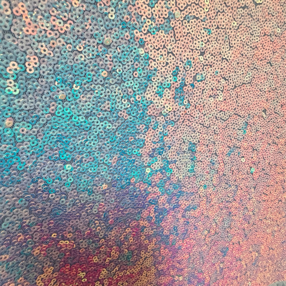 Zunie Girls Sequin Tulle Dress Blue Ombre Party Formal Size 14/16 - Picture 9 of 11